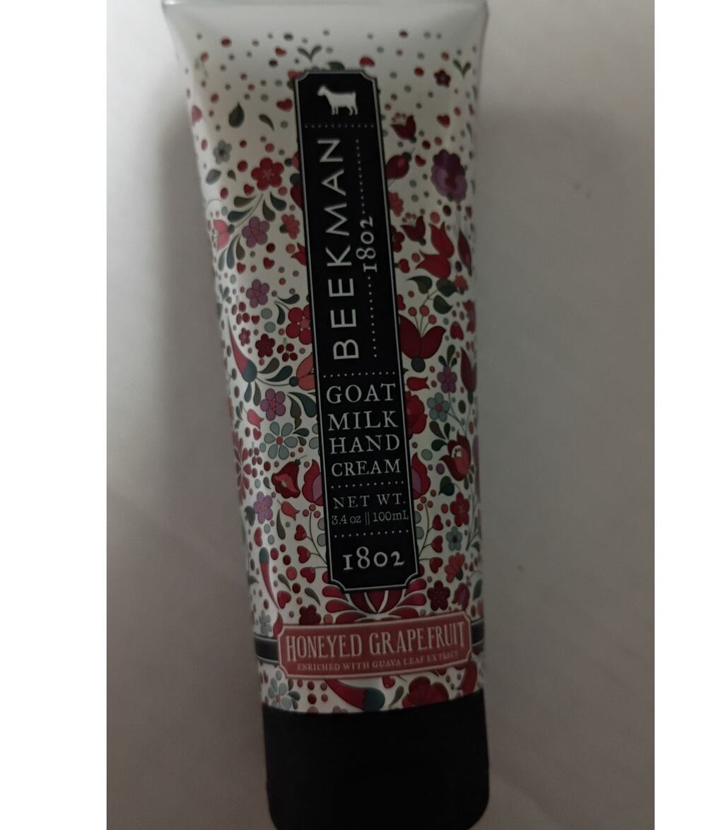 Beekman 1802 Honeyed Grapefruit Goat Milk Hand Cream 3.4 fl oz Made in the USA